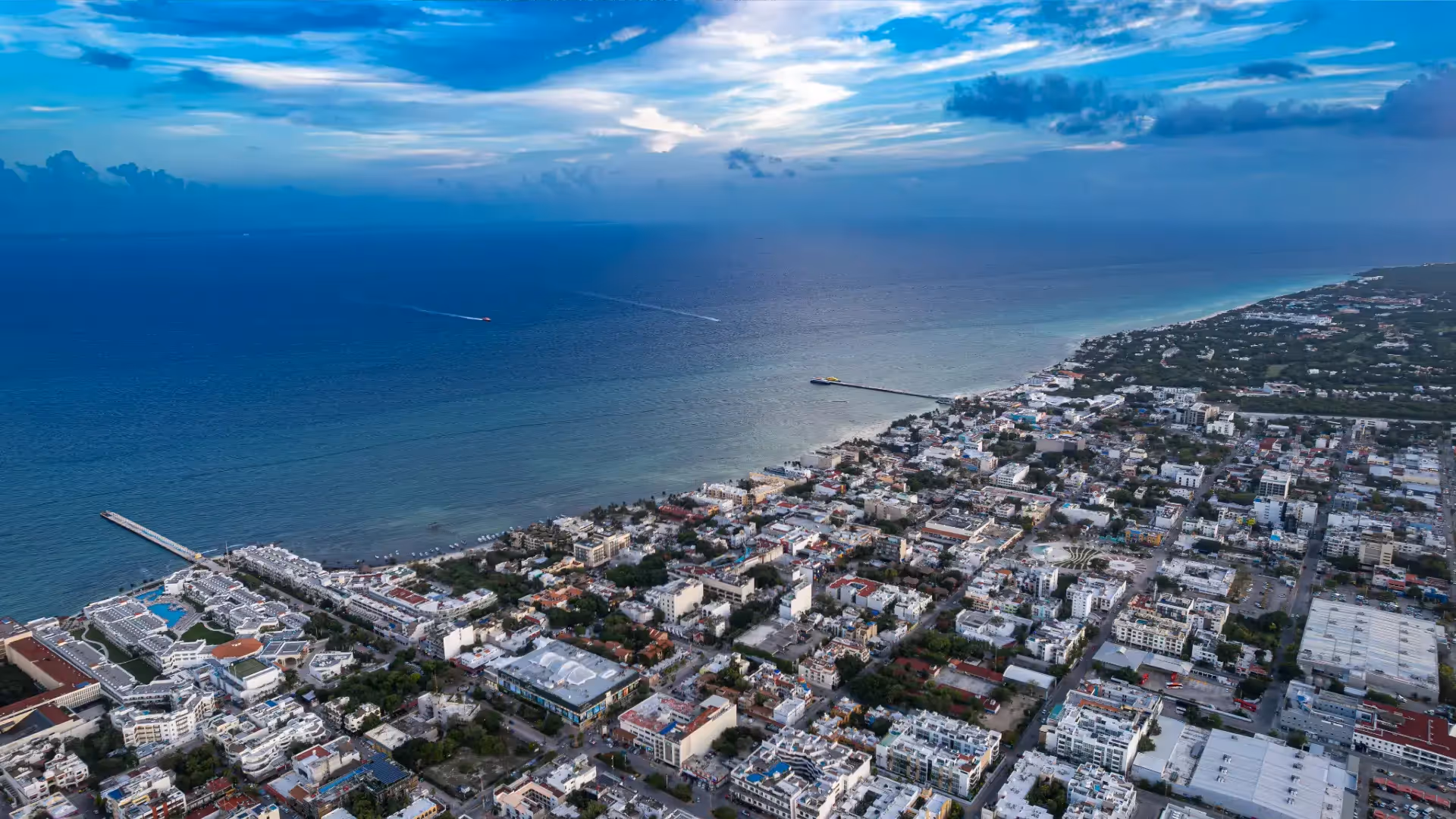 Playa del Carmen background